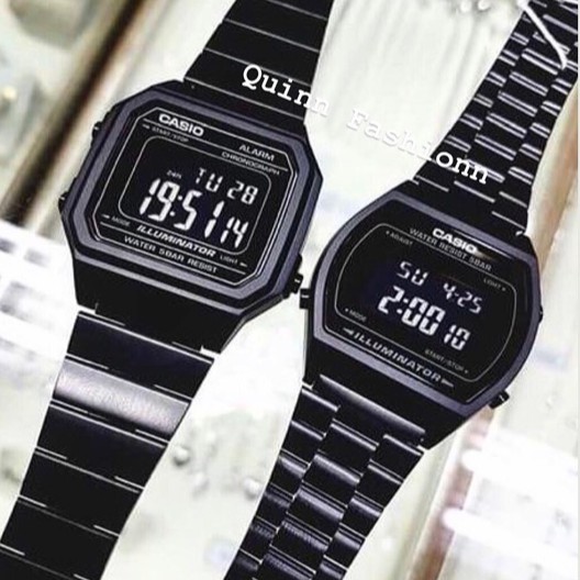 ĐỒNG HỒ UNISEX CA SSIO B640 FULL BLACK BẢN CHÂU ÂU