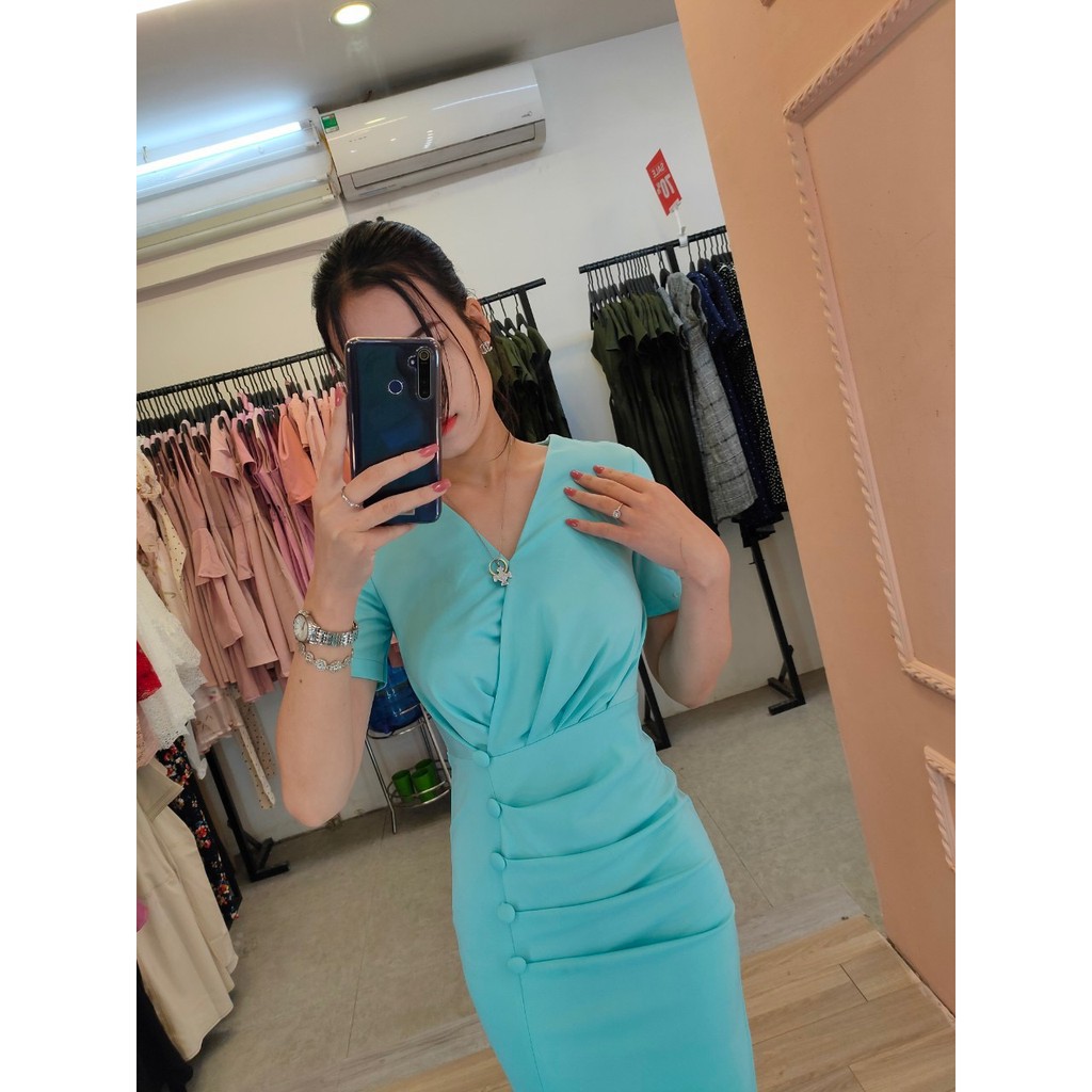 Đầm Body Cao Cấp Thời Trang Charme K191 - Elise House (Hàng may thiết kế ,ảnh thật shop tự chụp)