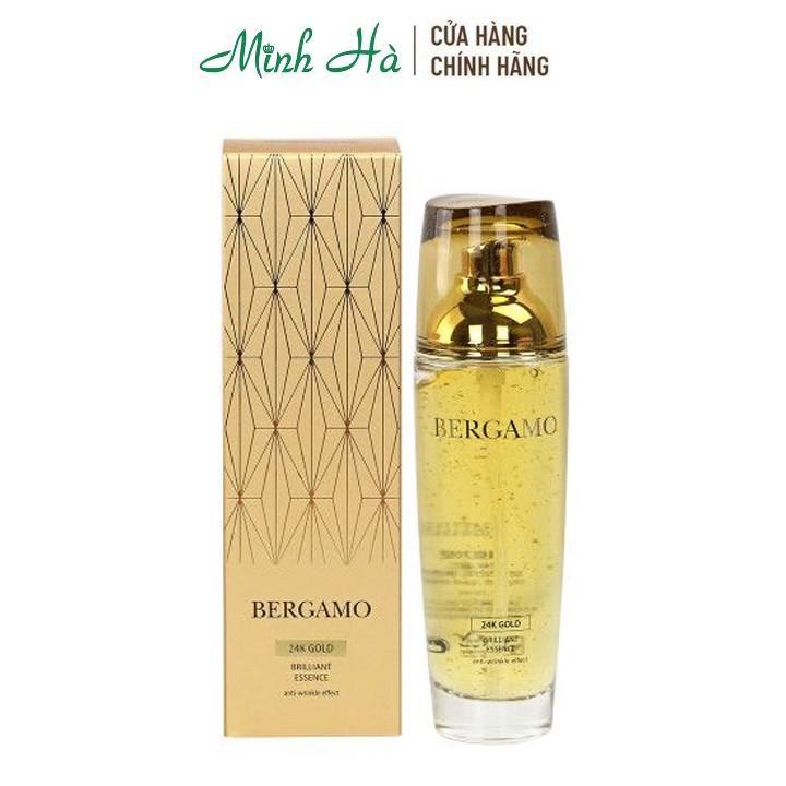 Tinh chất vàng dưỡng da chống lão hóa Bergamo 24K Gold Brilliant Essence 110ml