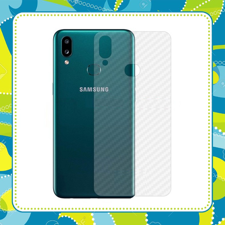 Miếng dán vân Carbon 3D mặt lưng cho SAMSUNG A10S