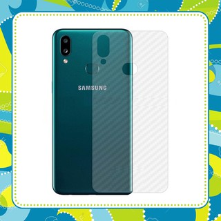 Miếng dán vân carbon 3d mặt lưng cho samsung a10s