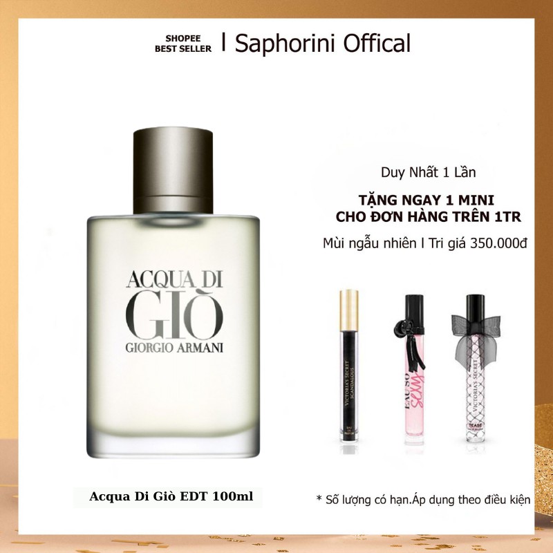 Nước Hoa GIORGIO ARMANI, Nước Hoa Armani Acqua Di Gio Pour Homme Nam EDT 100ml Chính Hãng | Thế Giới Skin Care