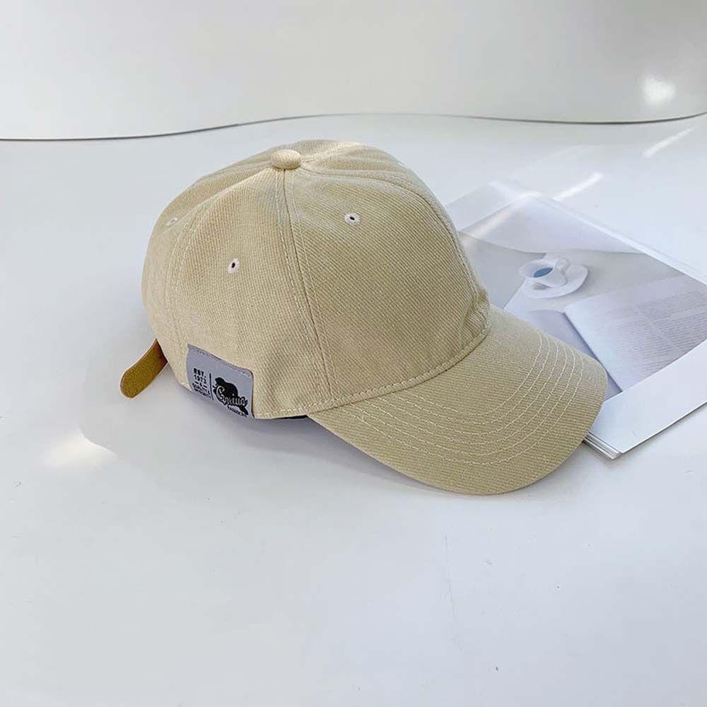 Mũ Lưỡi Trai Màu Trơn Mềm Mại Phong Cách Thể Thao Thời Trang Cho Cặp Đôi