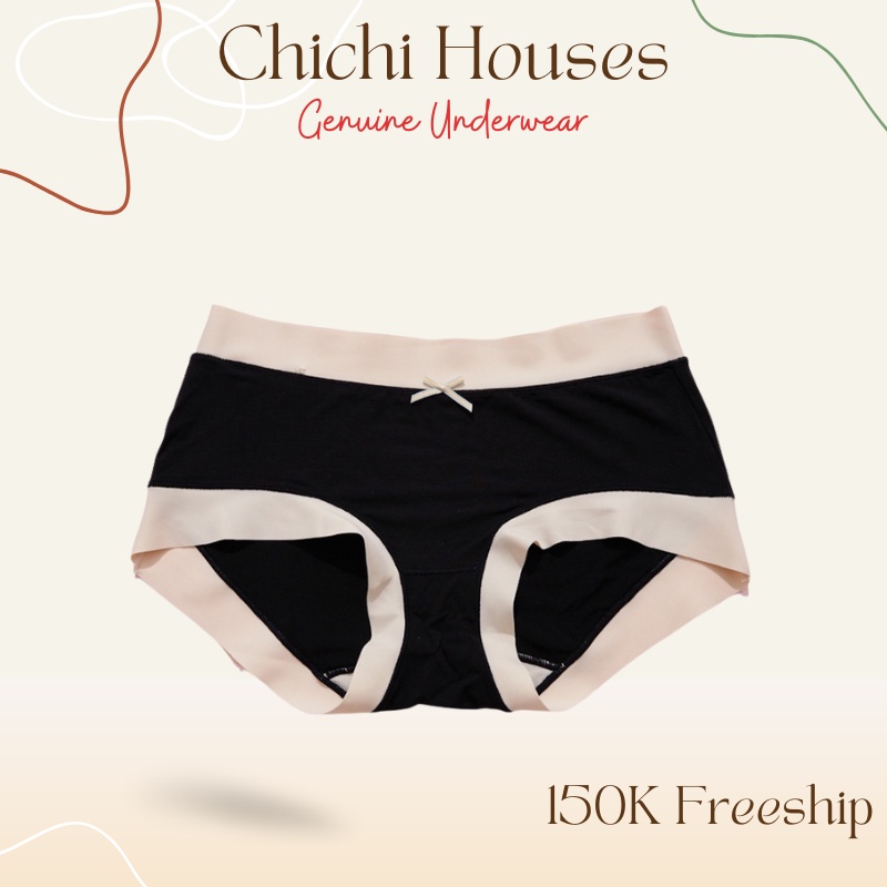 Quần Lót Cotton Chichi Bra Viền Su Lạnh Đính Nơ Dễ Thương Thấm Hút Mềm Mát Không Bí Bách - 310