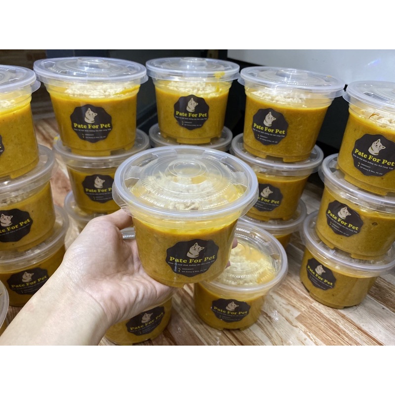 Pate tươi dinh dưỡng cho thú cưng Việt