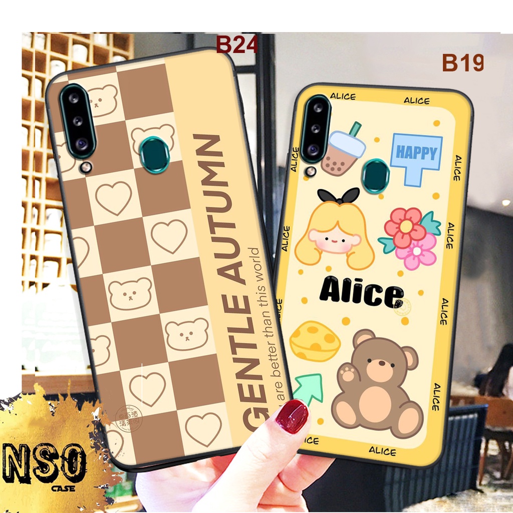 Ốp Samsung A20S In hình siêu cute