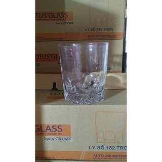 sỉ bộ 6 cốc thủy tinh việt tiệp (ms 182)(250ml)