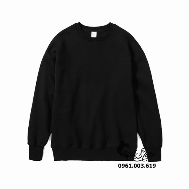 Áo sweater nam nữ bigsize 40-100kg vải nỉ