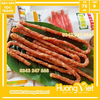Lạp Xưởng Ăn Liền Tân Huê Viên 75g