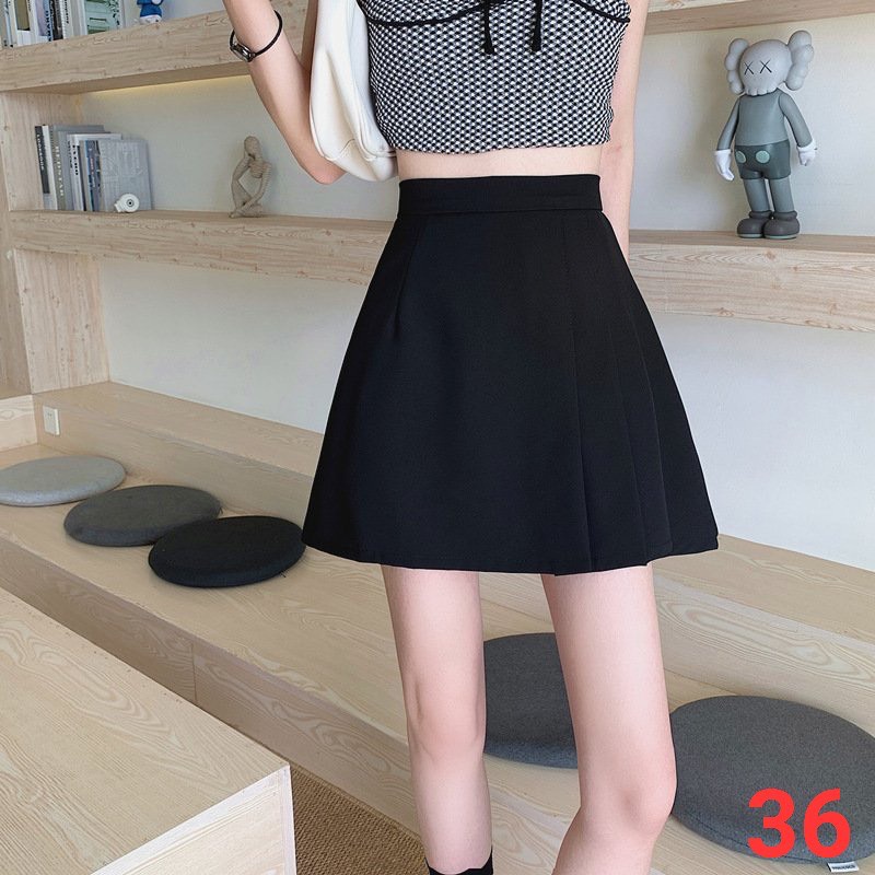 Chân váy ngắn dáng A cách điệu xếp ly mã mới hot trend