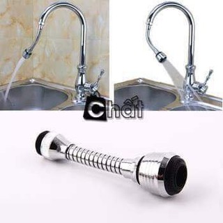VÒI NƯỚC INOX TĂNG ÁP CAO CẤP XOAY 360 TIỆN DỤNG