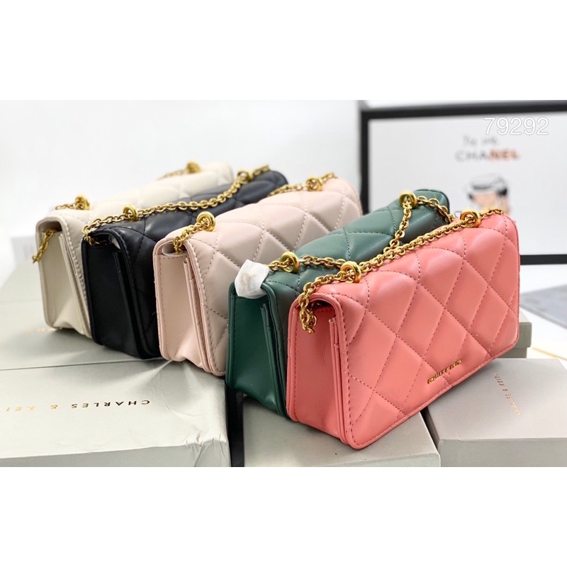 Túi cnk ô trám clutch