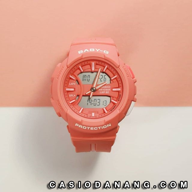 Đồng hồ nữ dây nhựa Casio Baby-G chính hãng Anh Khuê BGA-240BC-4ADR