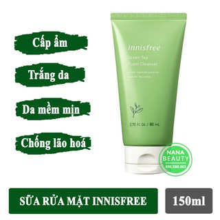 Sữa rửa mặt trà xanh innisfree