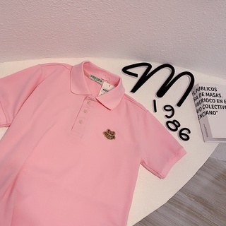Áo Polo Cộc Tay Thêu Hổ Fom Vừa