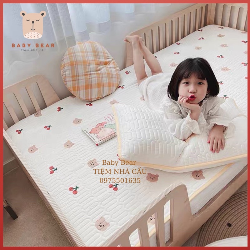 Bộ Chiếu và Gối Điều Hoà Hàn Quốc Cao Cấp Cho bé Baby Bear Tiệm Nhà Gấu