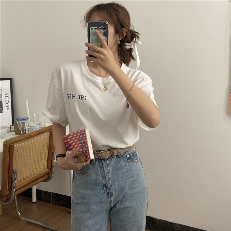 Áo Thun Tay Ngắn Thời Trang Dành Cho Nữ