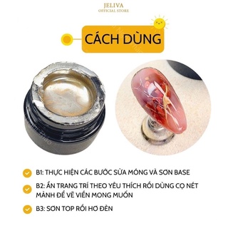 Gel metan vàng và bạc