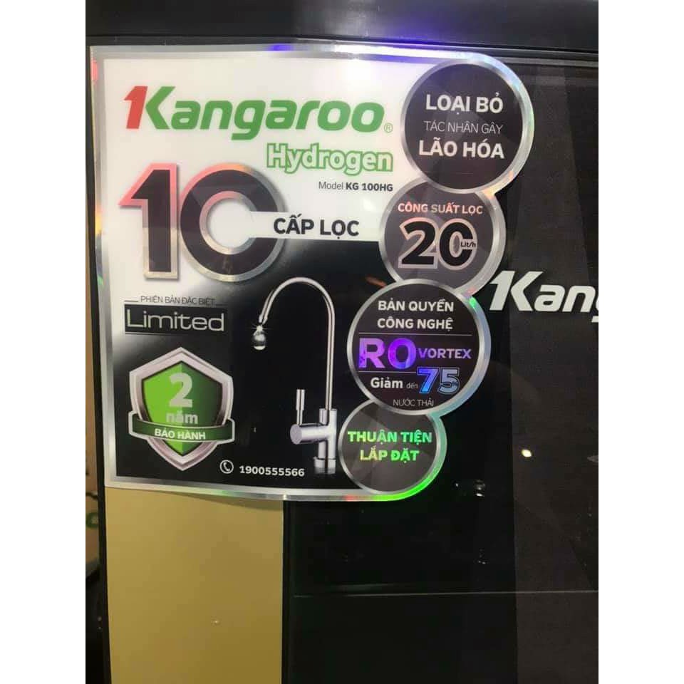 Máy lọc nước Kangaroo KG100HGVtu [Hàng Chính Hãng]