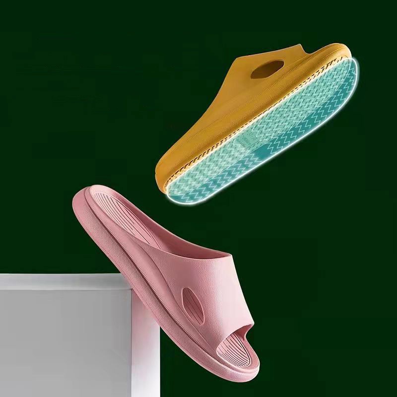 Dép Đi Trong Nhà Đế Mềm Chống Trượt Họa Tiết Hoạt Hình Cho Nam Nữ