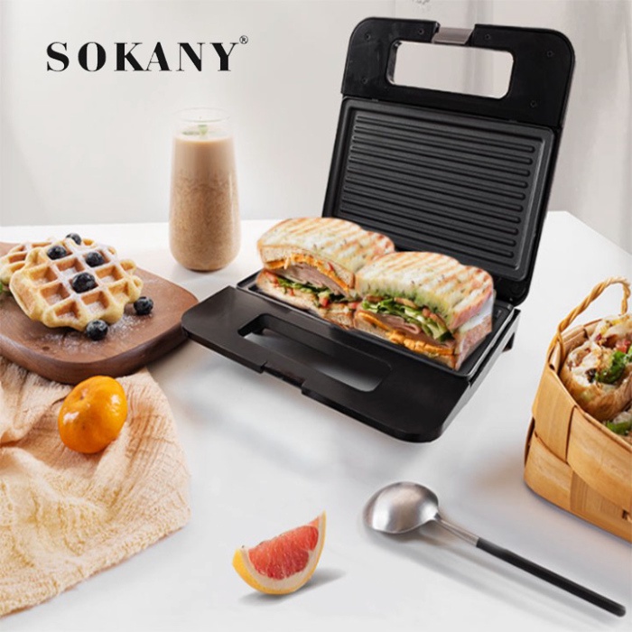Máy kẹp sandwich, nướng bánh mỳ 750W