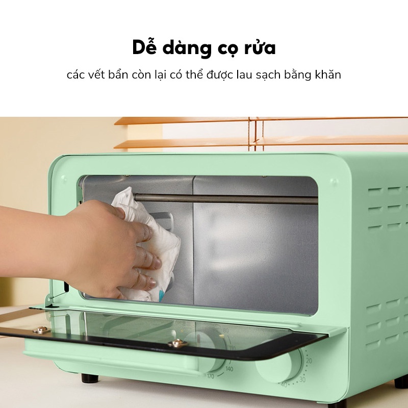 Lò nướng điện mini HAN RIVER đa năng - Hàng chính hãng