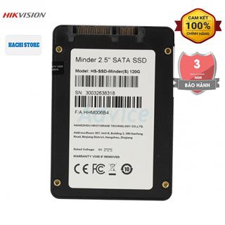 Ổ cứng SSD Hikvision HS-SSD-Minder(S)- Hàng phân phối chính hãng