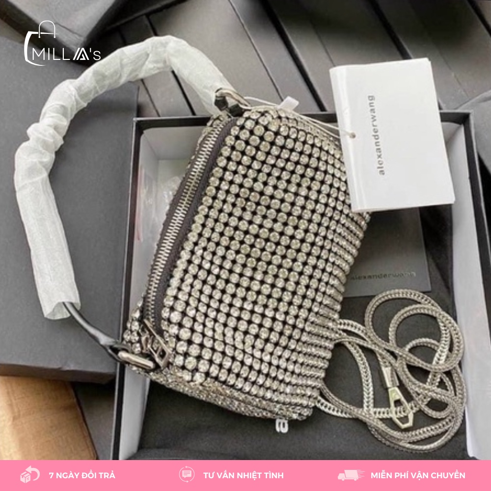 Túi quai xách Alexander Wang HỘT XOÀN