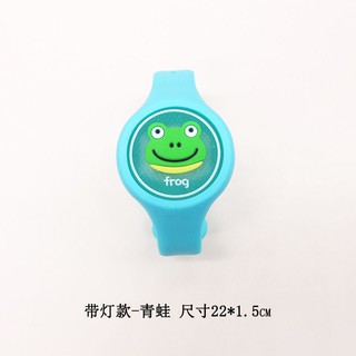 Vòng Tay_ Dây Đeo Tinh Dầu Đuổi Muỗi Có Đèn Nhấp Nháy