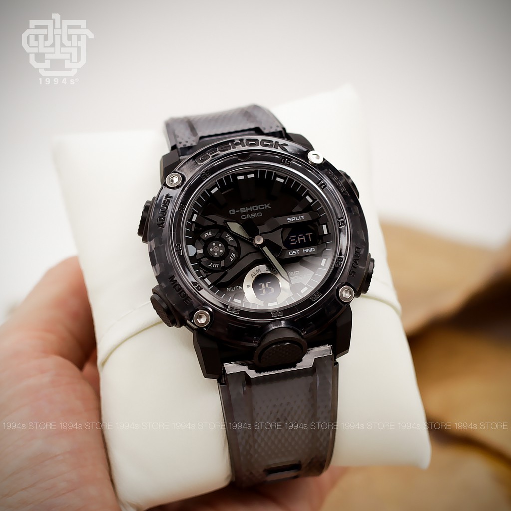 Đồng hồ nam Casio G-SHOCK GA-2000 / GA-2000SKE-8A chống va đập chính hãng