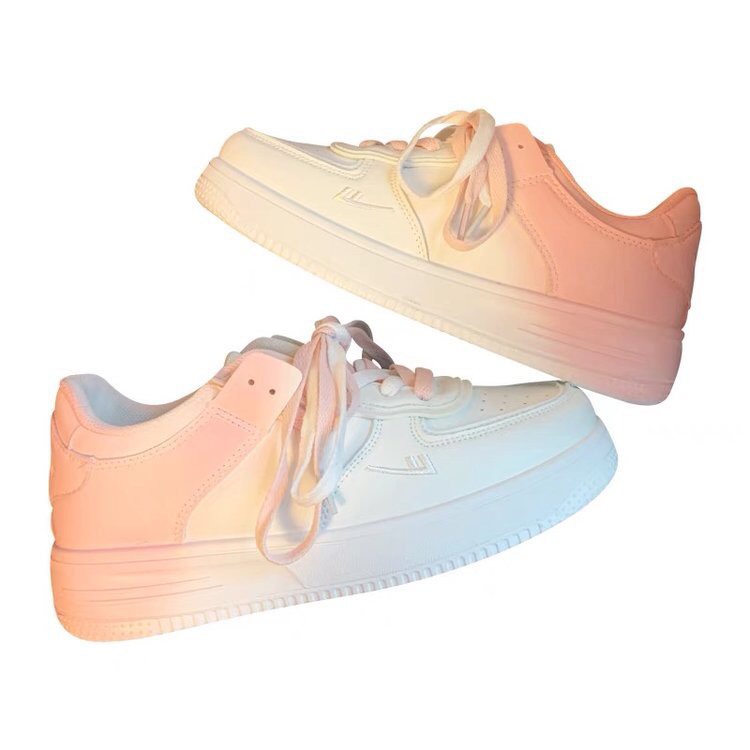 Giày thể thao sneaker buộc dây loang màu phong cách hàn quốc cực hót trend mã T2