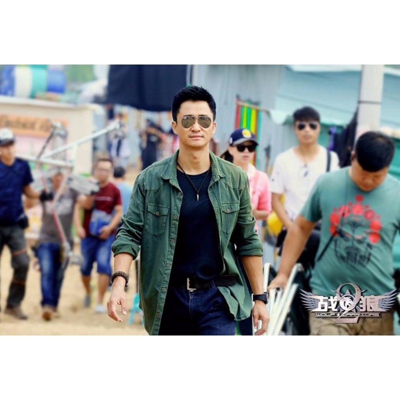 Dây chuyền titan mặt hình viên đạn Chiến Lang không gỉ (Tặng kèm dây xích)