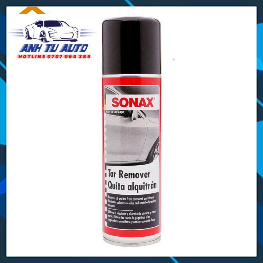 Tẩy nhựa đường và băng keo - Sonax tar remover 334200 300ml Sonax334200