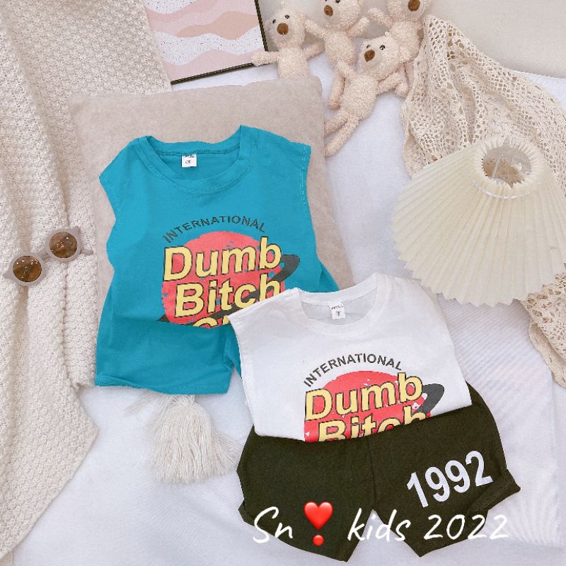 Bộ balo Dumps 1992 khỏe khoắn năng động cho bé