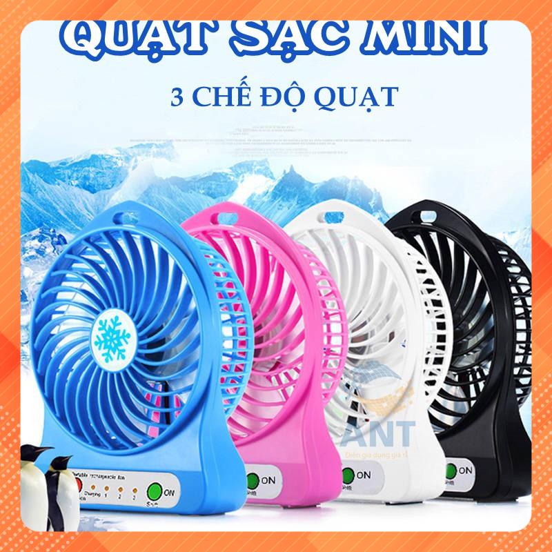 QUẠT SẠC ĐỂ BÀN MINI PORTABLE FAN