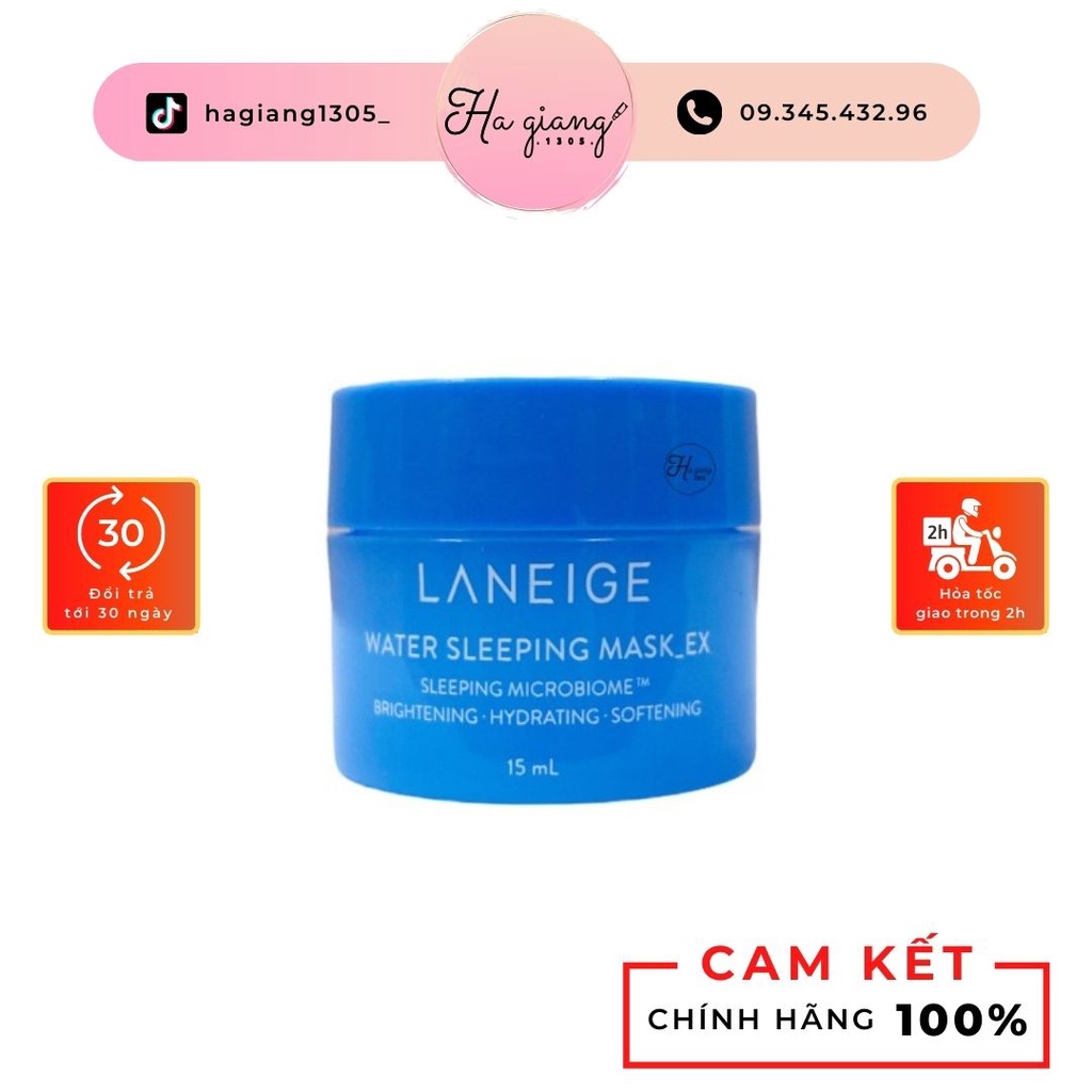 Mặt Nạ Ngủ Laneige Water Sleeping Mask Cấp Nước Và Dưỡng Sáng Da