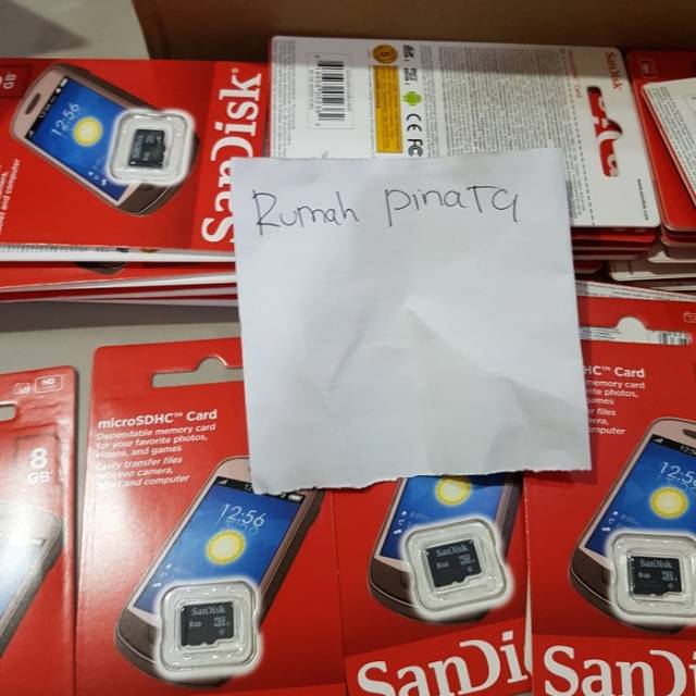 Thẻ Nhớ Micro Sandisk 8gb Class 4 Chính Hãng