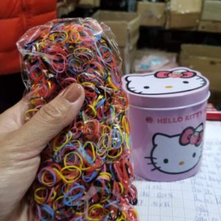 Hộp chun buộc tóc Hello Kitty cho bé
