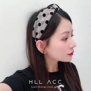 BĂNG ĐÔ CÀI TÓC LƯỚI CHẤM BI - MELY 1164