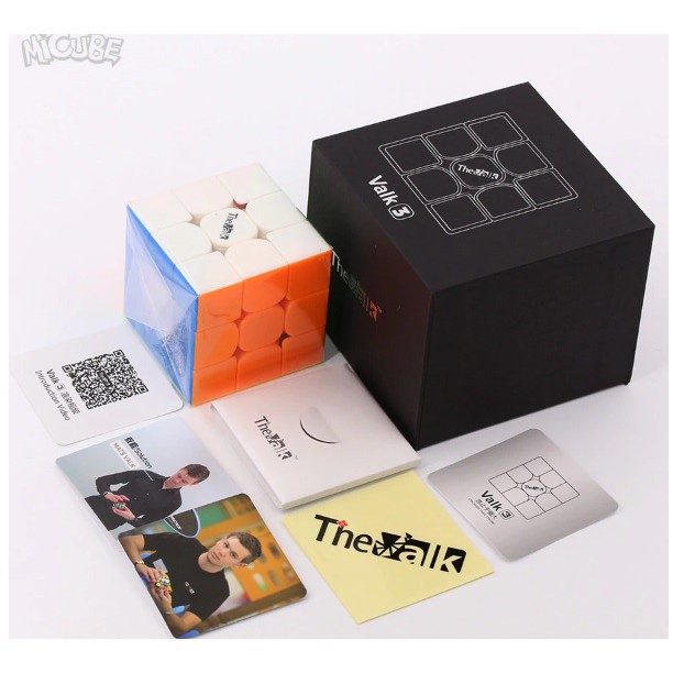 Đồ chơi Rubik 3x3 The Valk 3 Stickerless - Rubik Cao Cấp Quốc Tế