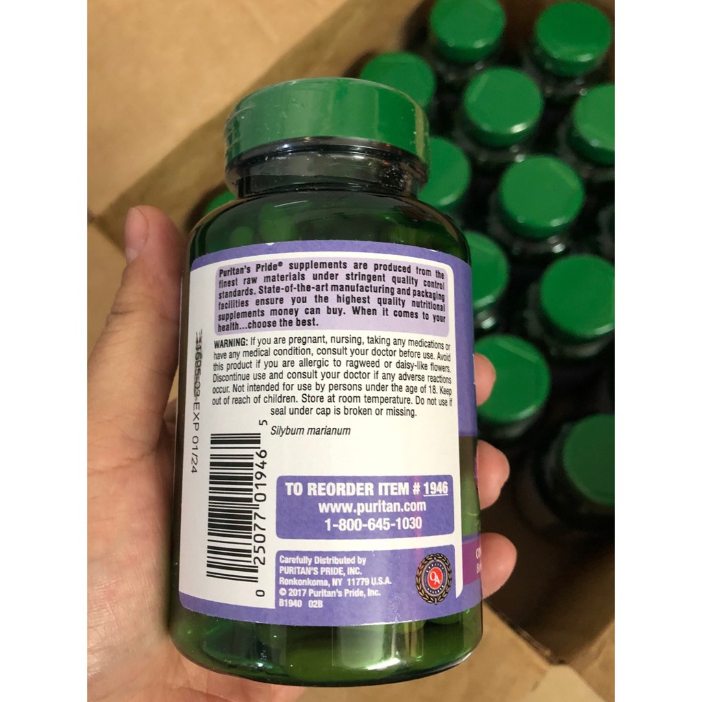 ❤ [Date 1/2024] Milk Thistle Extract 180 viên Mỹ, Ship Air, Bill đầy đủ, Nhãn đẹp | BigBuy360 - bigbuy360.vn