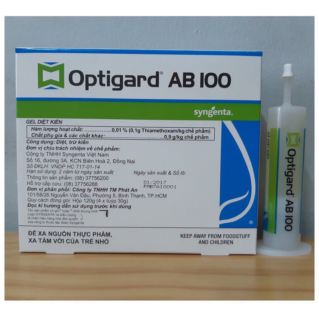 Thuốc diệt kiến nhập khẩu Thuỵ Sỹ Optigard AB 100