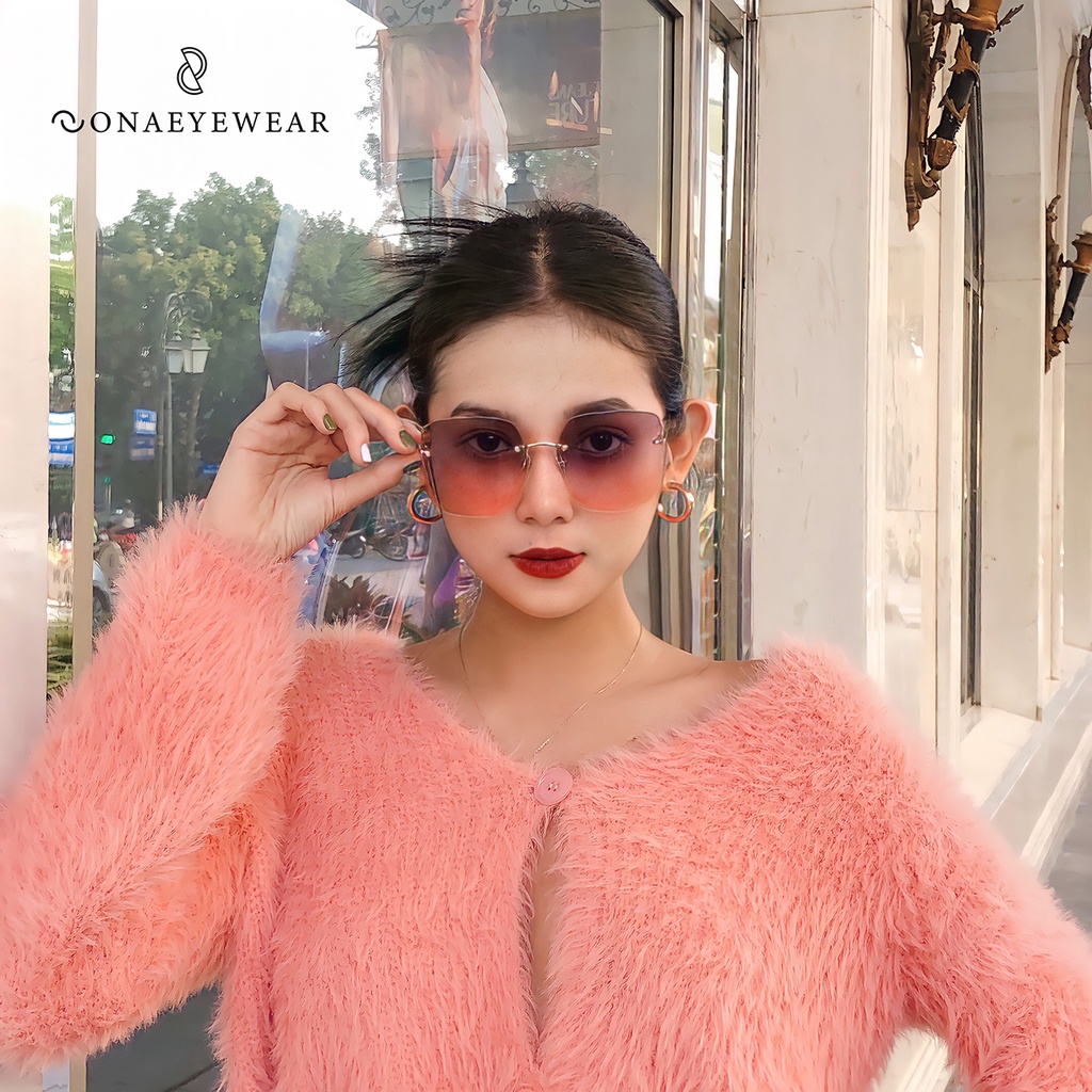 Kính râm - SONA EYEWEAR - Bản Cao Cấp  Nữ, Tròng Polycarbonate Gọng Kim Loại, Chống tia UV400