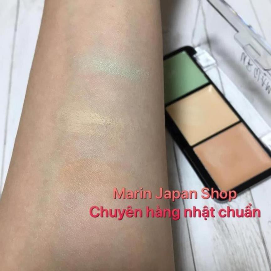 (Hàng Nhật Bản) Thanh che khuyết điểm 3 màu UR GLAM Concealer Palette nội địa Nhật Bản