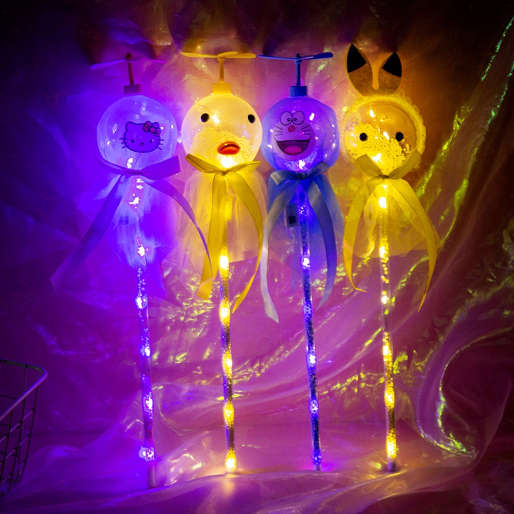 Gậy Đồ Chơi Hình Tròn Họa Tiết Ngôi Sao Lấp Lánh Tỏa Sáng Dành Cho Trẻ Em