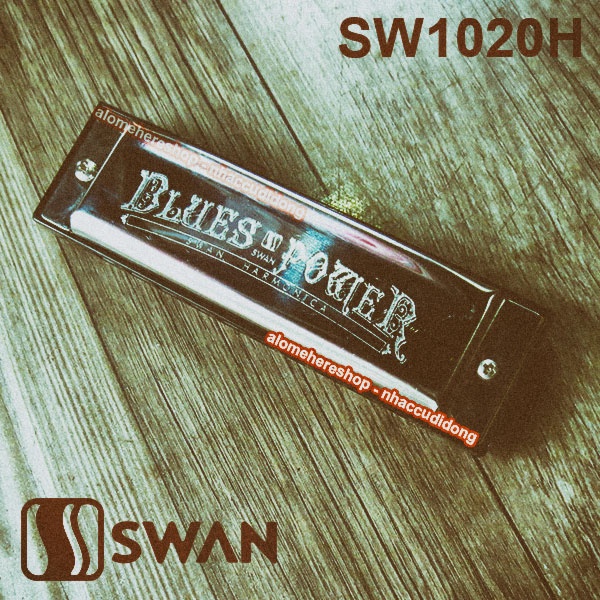 Kèn harmonica Swan BluesPower Key C SW1020H