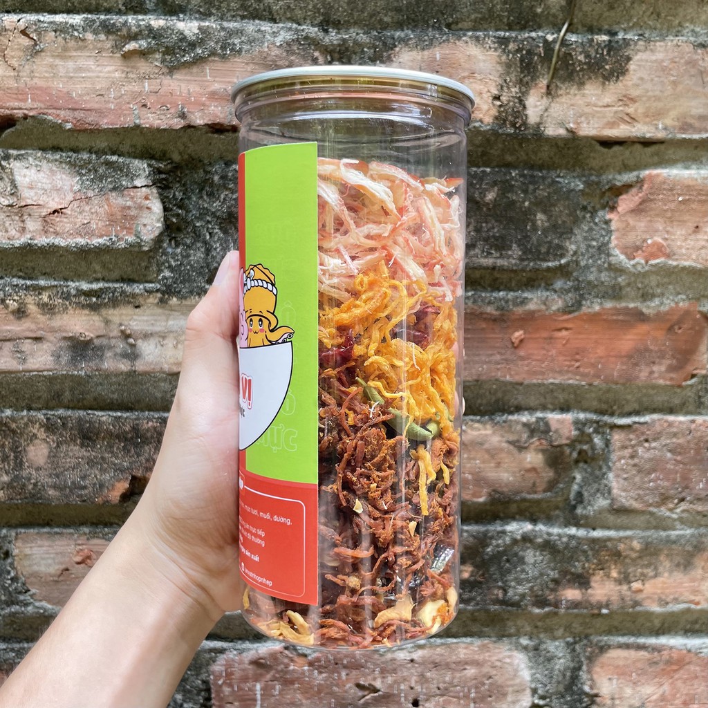 Khô gà mix khô heo mực Nhóp Nhép 3 vị 300g , đồ ăn vặt Hà Nội vừa ngon vừa rẻ | BigBuy360 - bigbuy360.vn