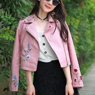 Áo khoác da nữ quảng châu