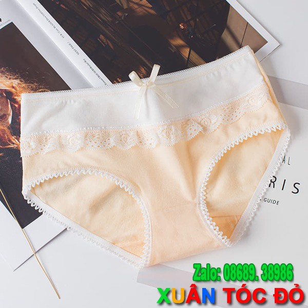 SỈ ZALO RẺ HƠN NHIỀU_ Quần Lót Nơ Viền Ren Cực Đẹp