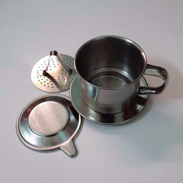 bán hàng sỉ lẻ Phin pha cà phê bằng inox Coffee Finter cafe sáng bóng bán hàng uy tín